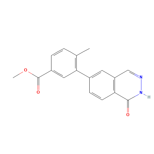 methyl 4-methyl-3-(1-oxo-2H-phthalazin-6-yl)benzoate (CAS: 909187-26-4) - Related Chemical Product