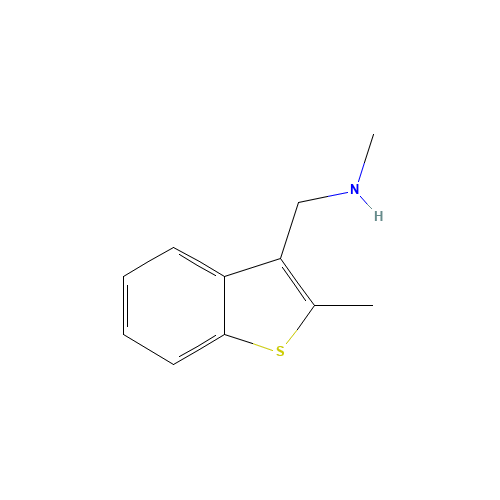 N-methyl-1-(2-methyl-1-benzothiophen-3-yl)methanamine (CAS: 335033-05-1) - Related Chemical Product