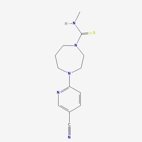 4-(5-cyanopyridin-2-yl)-N-methyl-1,4-diazepane-1-carbothioamide (CAS: 519056-55-4) - Related Chemical Product
