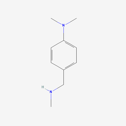 N,N-dimethyl-4-(methylaminomethyl)aniline (CAS: 83671-43-6) - Chemical Structure and Molecular Formula 