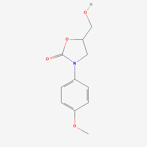 5-(hydroxymethyl)-3-(4-methoxyphenyl)-1,3-oxazolidin-2-one (CAS: 42902-32-9) - Related Chemical Product