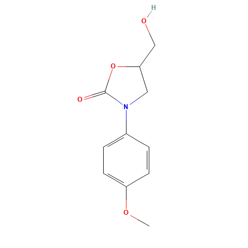 5-(hydroxymethyl)-3-(4-methoxyphenyl)-1,3-oxazolidin-2-one (CAS: 42902-32-9) - Related Chemical Product