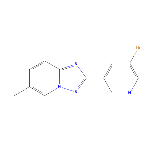 2-(5-bromopyridin-3-yl)-6-methyl-[1,2,4]triazolo[1,5-a]pyridine (CAS: 1428262-94-5) - Related Chemical Product