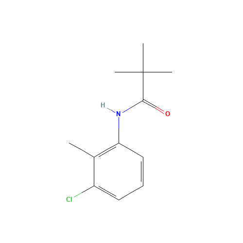 N-(3-chloro-2-methylphenyl)-2,2-dimethylpropanamide (CAS: 114153-36-5) - Related Chemical Product
