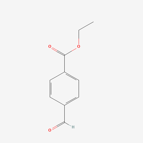 ethyl 4-formylbenzoate (CAS: 6287-86-1) - Chemical Structure and Molecular Formula 
