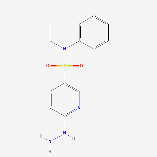 N-ethyl-6-hydrazinyl-N-phenylpyridine-3-sulfonamide (CAS: 627841-55-8) - Related Chemical Product