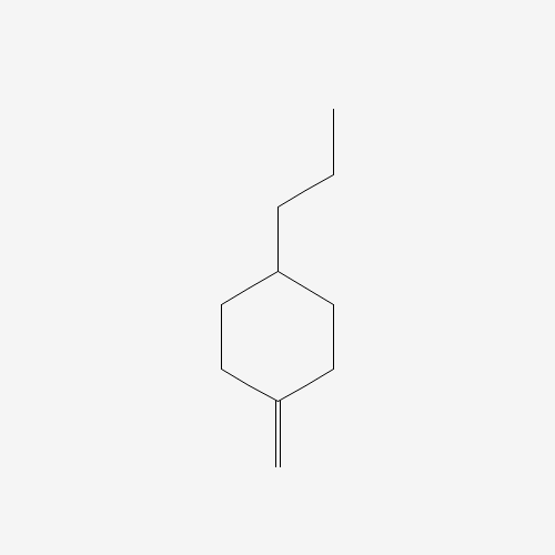 1-methylidene-4-propylcyclohexane (CAS: 222292-44-6) - Chemical Structure and Molecular Formula 