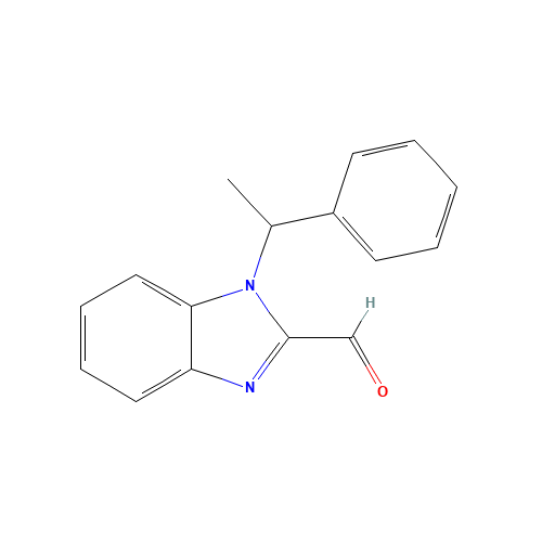 1-(1-phenylethyl)benzimidazole-2-carbaldehyde (CAS: 612046-98-7) - Related Chemical Product