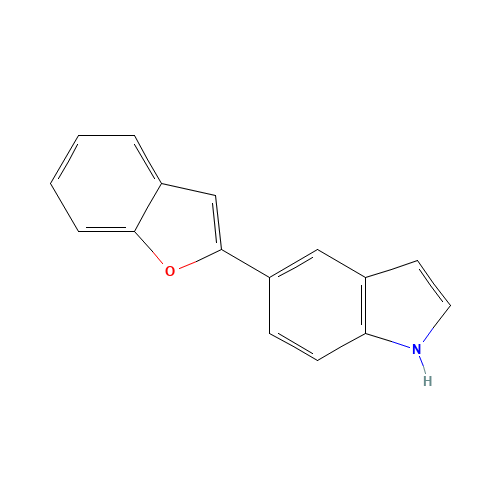 5-(1-benzofuran-2-yl)-1H-indole (CAS: 885273-16-5) - Related Chemical Product