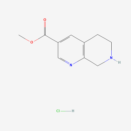 methyl 5,6,7,8-tetrahydro-1,7-naphthyridine-3-carboxylate;hydrochloride (CAS: 1253792-57-2) - Related Chemical Product
