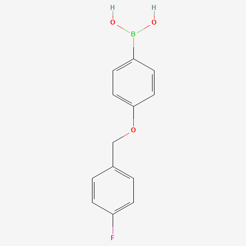 [4-[(4-fluorophenyl)methoxy]phenyl]boronic acid (CAS: 871125-82-5) - Related Chemical Product