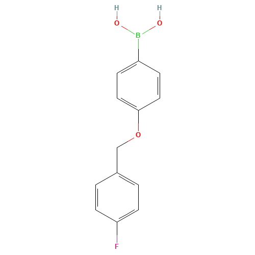 [4-[(4-fluorophenyl)methoxy]phenyl]boronic acid (CAS: 871125-82-5) - Related Chemical Product