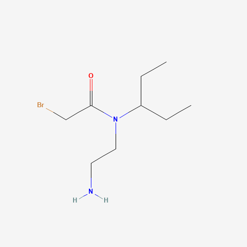 N-(2-aminoethyl)-2-bromo-N-pentan-3-ylacetamide (CAS: 1284246-75-8) - Related Chemical Product