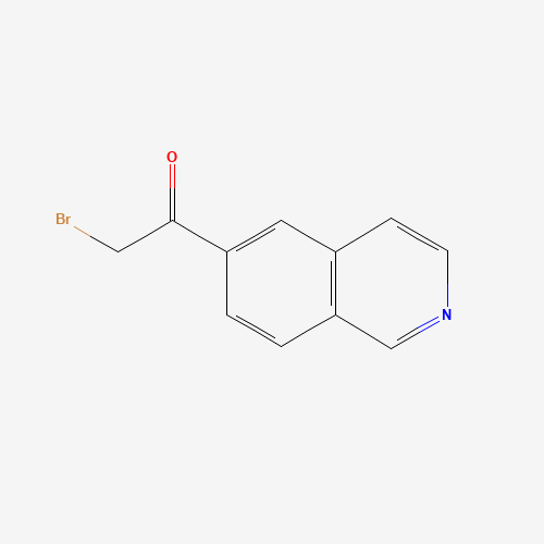 2-bromo-1-isoquinolin-6-ylethanone (CAS: 1105711-81-6) - Related Chemical Product
