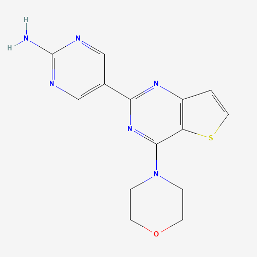 5-(4-morpholin-4-ylthieno[3,2-d]pyrimidin-2-yl)pyrimidin-2-amine (CAS: 1033733-43-5) - Related Chemical Product