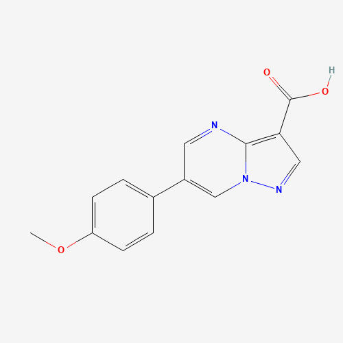 6-(4-methoxyphenyl)pyrazolo[1,5-a]pyrimidine-3-carboxylic acid (CAS: 709631-46-9) - Related Chemical Product