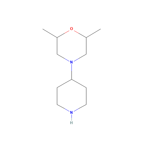 2,6-dimethyl-4-piperidin-4-ylmorpholine (CAS: 551923-15-0) - Related Chemical Product