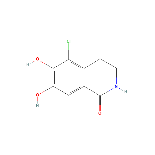 5-chloro-6,7-dihydroxy-3,4-dihydro-2H-isoquinolin-1-one (CAS: 1429438-69-6) - Related Chemical Product