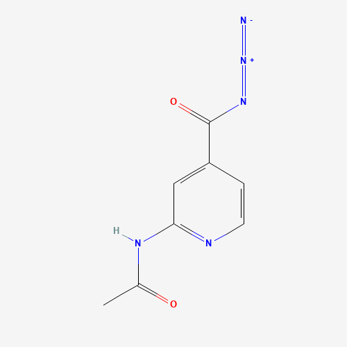 2-acetamidopyridine-4-carbonyl azide (CAS: 179554-64-4) - Related Chemical Product