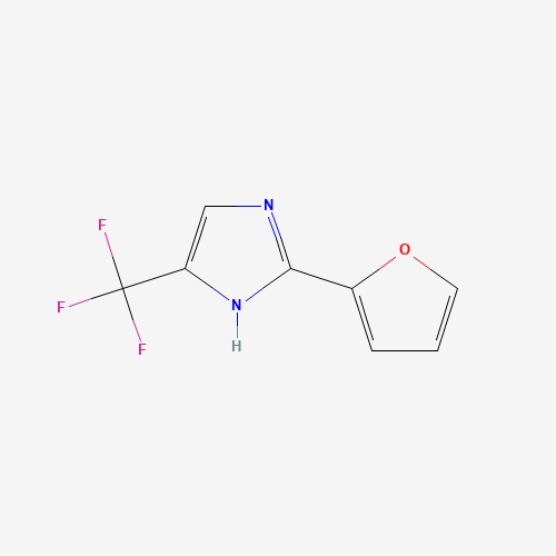 2-(furan-2-yl)-5-(trifluoromethyl)-1H-imidazole (CAS: 33468-88-1) - Related Chemical Product