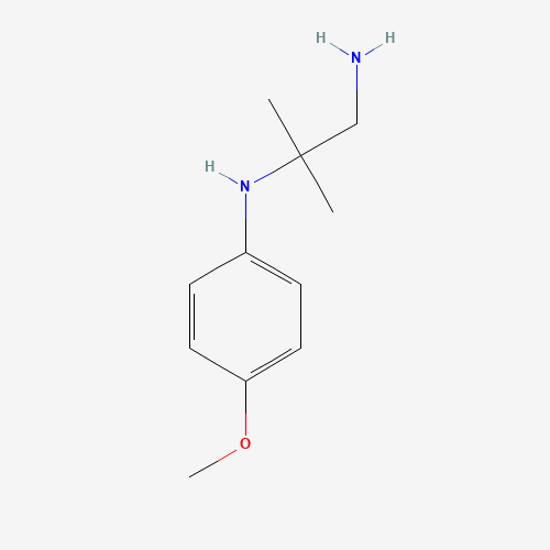 2-N-(4-methoxyphenyl)-2-methylpropane-1,2-diamine (CAS: 891640-84-9) - Related Chemical Product
