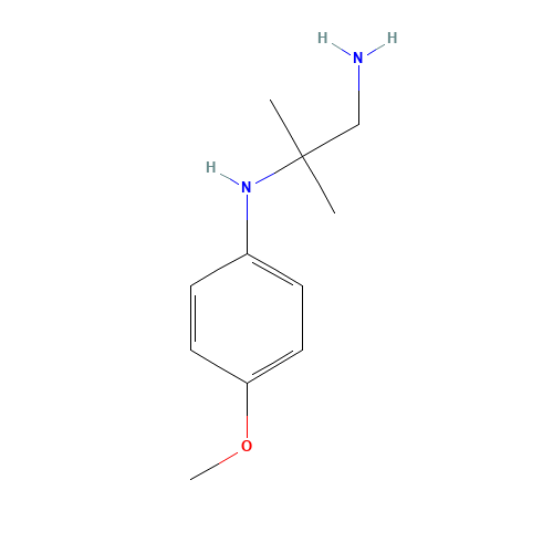 2-N-(4-methoxyphenyl)-2-methylpropane-1,2-diamine (CAS: 891640-84-9) - Related Chemical Product