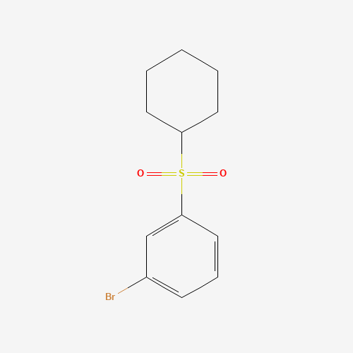 1-bromo-3-cyclohexylsulfonylbenzene (CAS: 686351-07-5) - Related Chemical Product