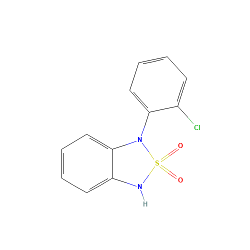 3-(2-chlorophenyl)-1H-2$l^{6},1,3-benzothiadiazole 2,2-dioxide (CAS: 1033225-66-9) - Related Chemical Product