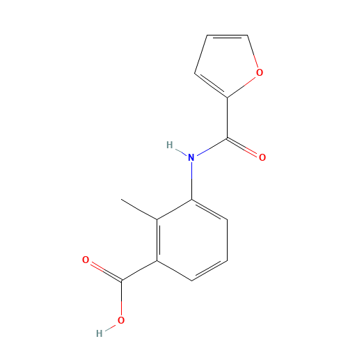 3-(furan-2-carbonylamino)-2-methylbenzoic acid (CAS: 878426-41-6) - Related Chemical Product