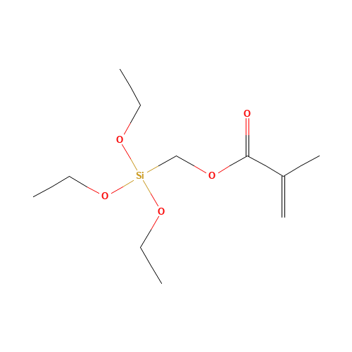 triethoxysilylmethyl 2-methylprop-2-enoate (CAS: 5577-72-0) - Related Chemical Product