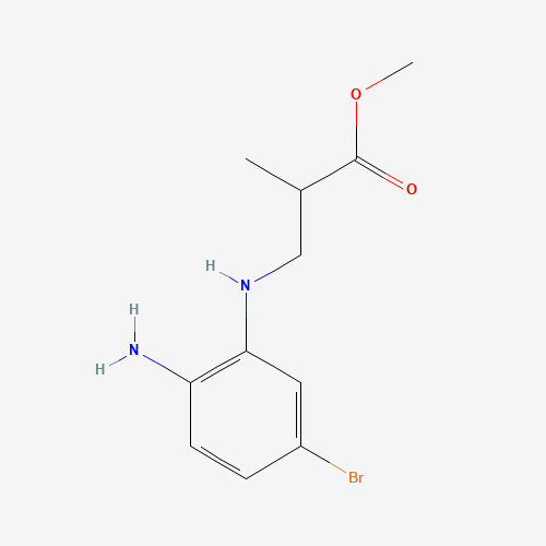 methyl 3-(2-amino-5-bromoanilino)-2-methylpropanoate (CAS: 1407833-52-6) - Related Chemical Product