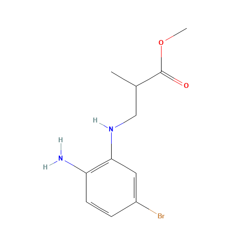 methyl 3-(2-amino-5-bromoanilino)-2-methylpropanoate (CAS: 1407833-52-6) - Related Chemical Product