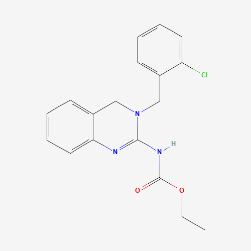 ethyl N-[3-[(2-chlorophenyl)methyl]-4H-quinazolin-2-yl]carbamate (CAS: 75064-17-4) - Related Chemical Product