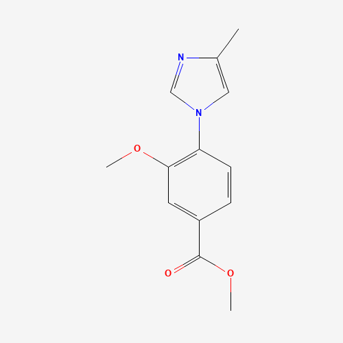 methyl 3-methoxy-4-(4-methylimidazol-1-yl)benzoate (CAS: 870837-21-1) - Related Chemical Product
