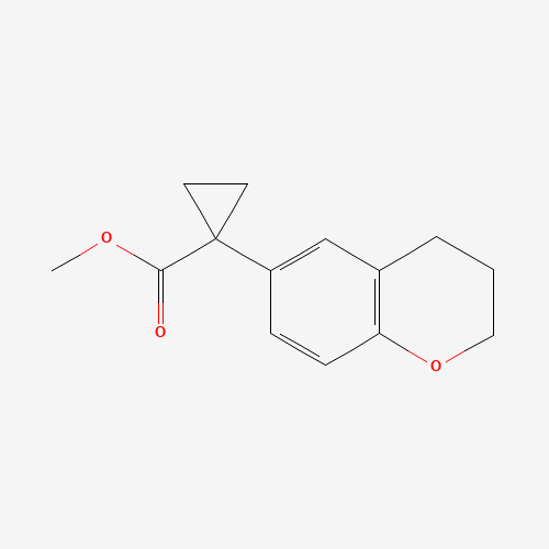 methyl 1-(3,4-dihydro-2H-chromen-6-yl)cyclopropane-1-carboxylate (CAS: 952664-60-7) - Related Chemical Product