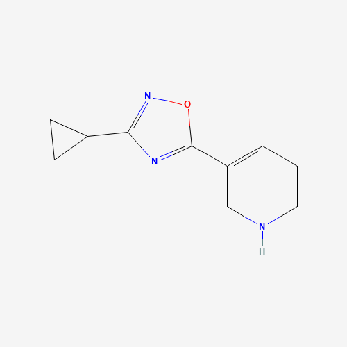 3-cyclopropyl-5-(1,2,3,6-tetrahydropyridin-5-yl)-1,2,4-oxadiazole (CAS: 114904-71-1) - Related Chemical Product