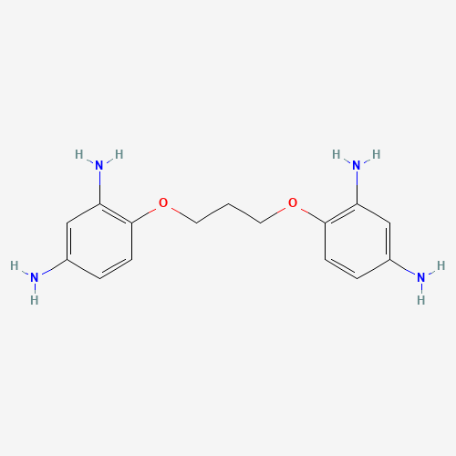 4-[3-(2,4-diaminophenoxy)propoxy]benzene-1,3-diamine (CAS: 81892-72-0) - Related Chemical Product