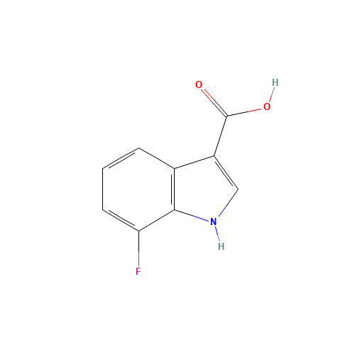 7-fluoro-1H-indole-3-carboxylic acid (CAS: 858515-66-9) - Related Chemical Product