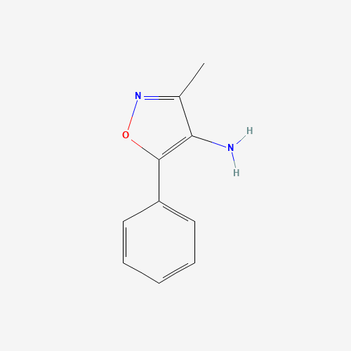 3-methyl-5-phenyl-1,2-oxazol-4-amine (CAS: 1195176-81-8) - Related Chemical Product