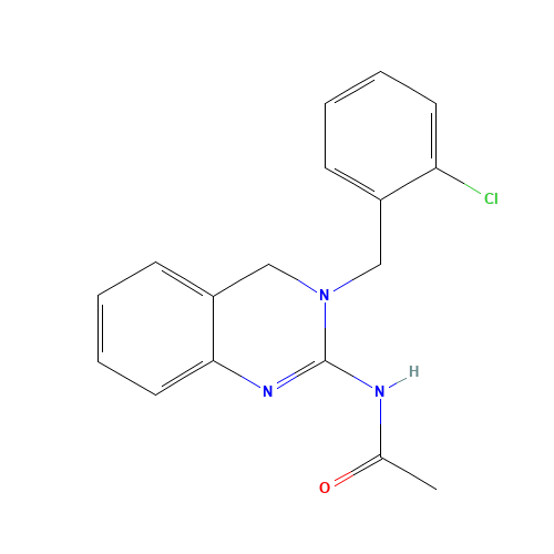 N-[3-[(2-chlorophenyl)methyl]-4H-quinazolin-2-yl]acetamide (CAS: 75064-12-9) - Related Chemical Product