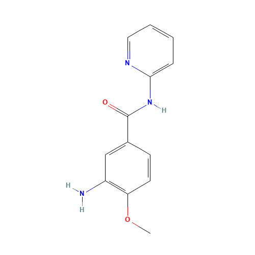 3-amino-4-methoxy-N-pyridin-2-ylbenzamide (CAS: 85366-75-2) - Related Chemical Product