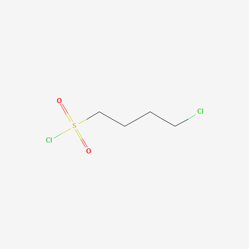 4-chlorobutane-1-sulfonyl chloride (CAS: 1633-84-7) - Chemical Structure and Molecular Formula 