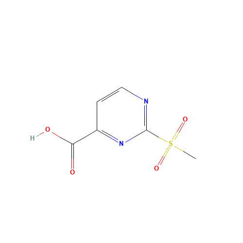 2-methylsulfonylpyrimidine-4-carboxylic acid (CAS: 1370411-46-3) - Related Chemical Product