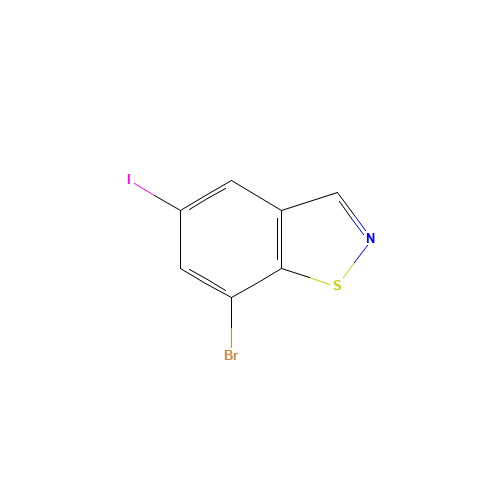 7-bromo-5-iodo-1,2-benzothiazole (CAS: 1326714-56-0) - Related Chemical Product
