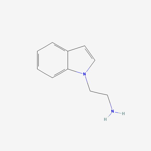 2-indol-1-ylethanamine (CAS: 13708-58-2) - Chemical Structure and Molecular Formula 