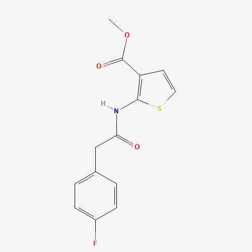 methyl 2-[[2-(4-fluorophenyl)acetyl]amino]thiophene-3-carboxylate (CAS: 179338-08-0) - Related Chemical Product