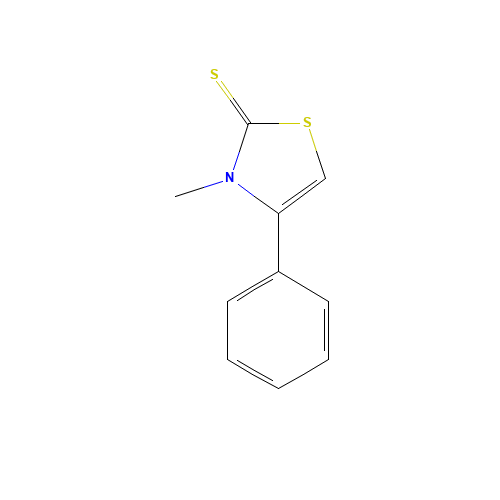 3-methyl-4-phenyl-1,3-thiazole-2-thione (CAS: 21402-19-7) - Related Chemical Product