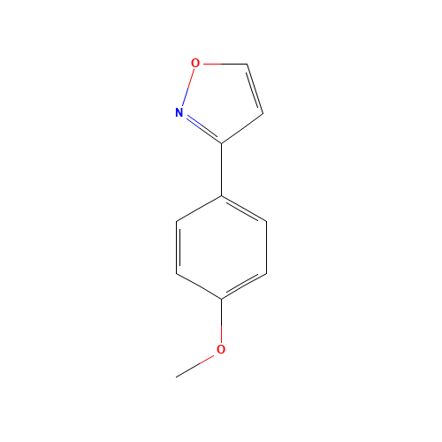 3-(4-methoxyphenyl)-1,2-oxazole (CAS: 61428-20-4) - Related Chemical Product