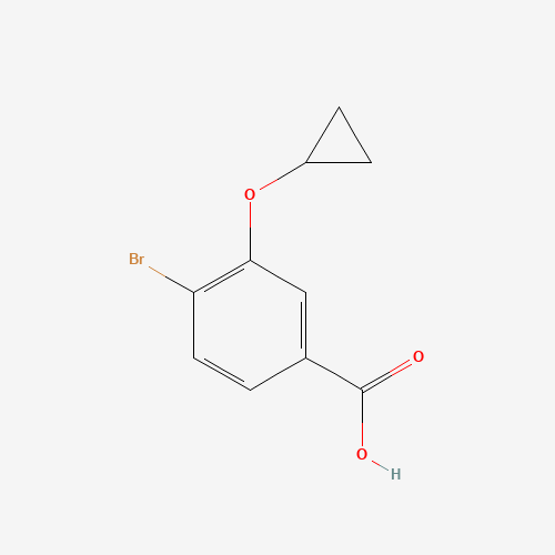 4-bromo-3-cyclopropyloxybenzoic acid (CAS: 1243318-30-0) - Related Chemical Product