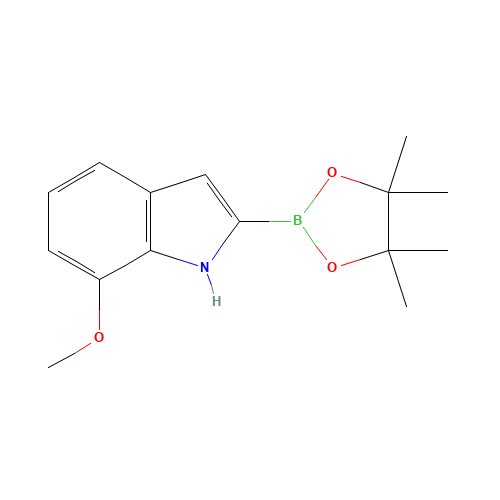 7-methoxy-2-(4,4,5,5-tetramethyl-1,3,2-dioxaborolan-2-yl)-1H-indole (CAS: 1072812-69-1) - Related Chemical Product